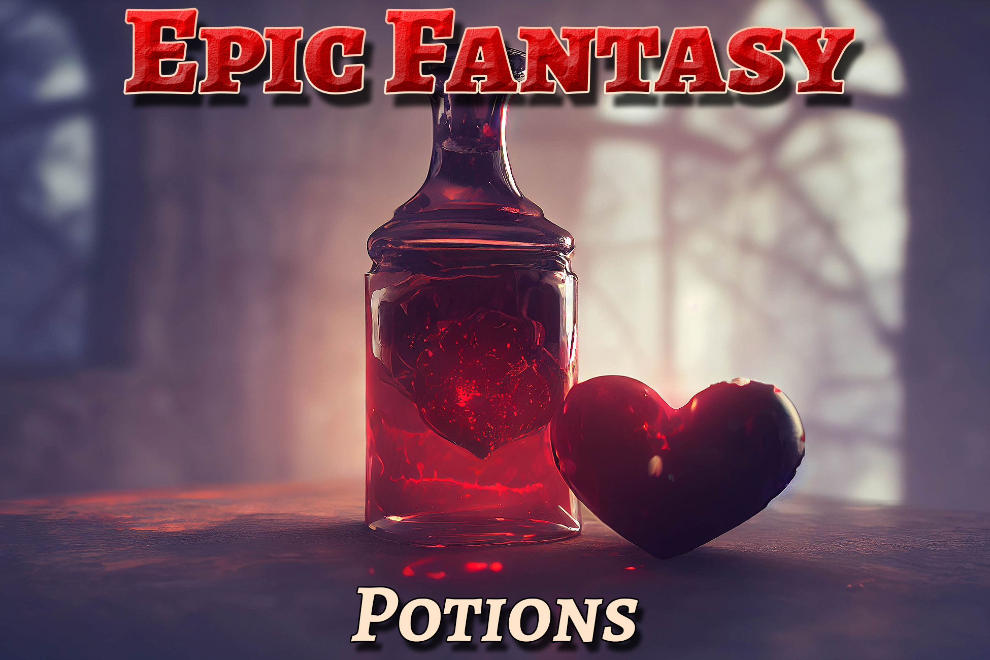 Epic Fantasy RPG Icons - Potions
