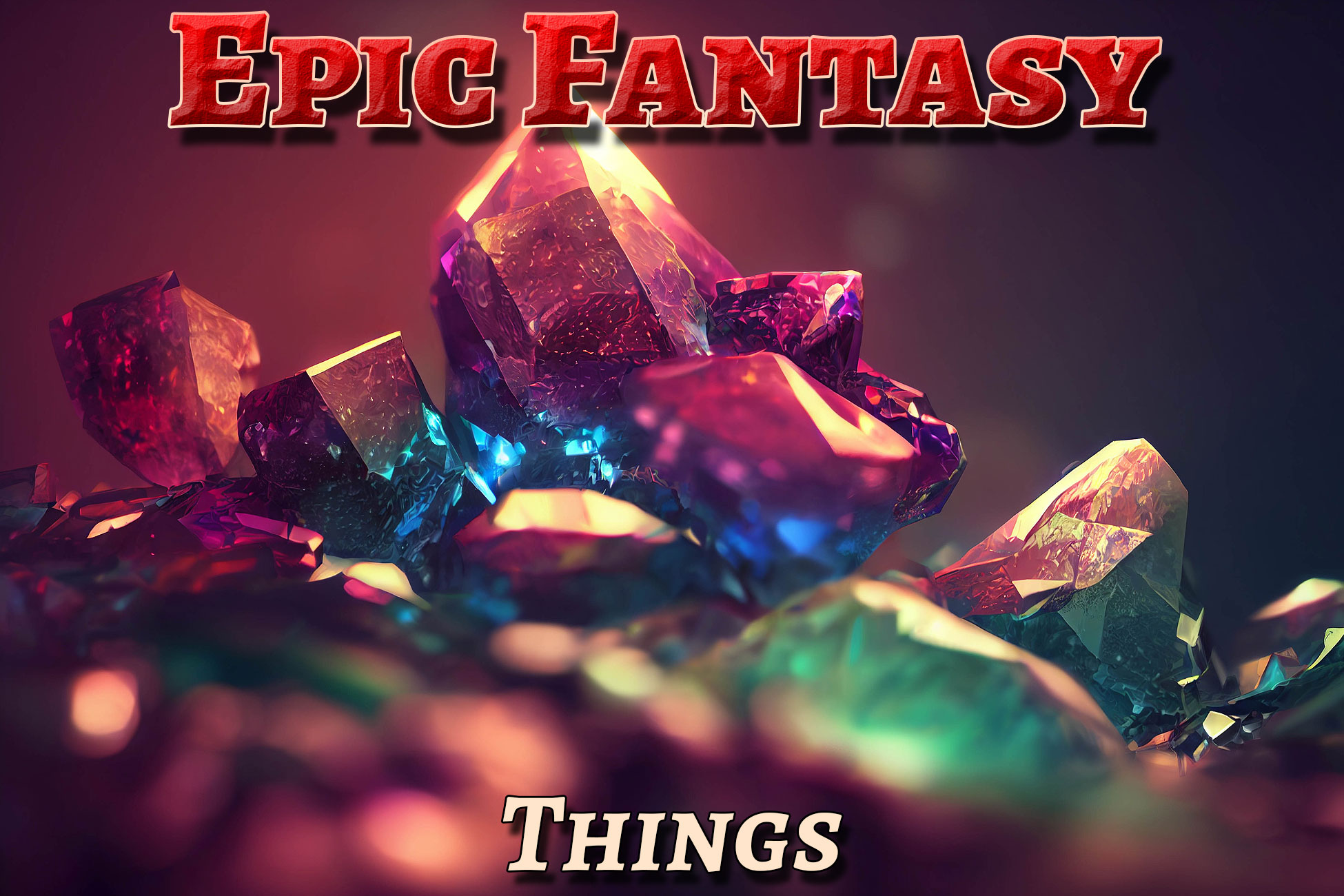 Epic Fantasy RPG Icons - Things