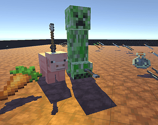 PIG and CREEPER
