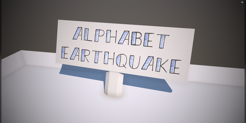 Cover image for Alphabet Earthquake