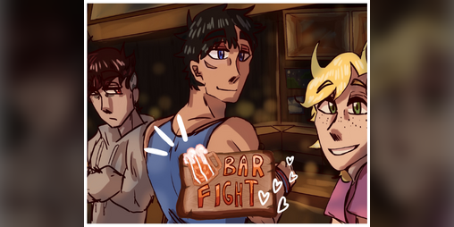 Cover image for Bar Fight - [DEMO] Romantic Visual Novel