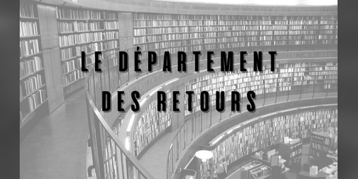 Cover image for Le Département des Retours