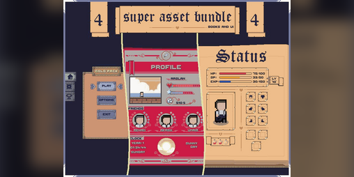 Super Asset Bundle Offer - Super Asset Bundle #4 : Books & UI by
