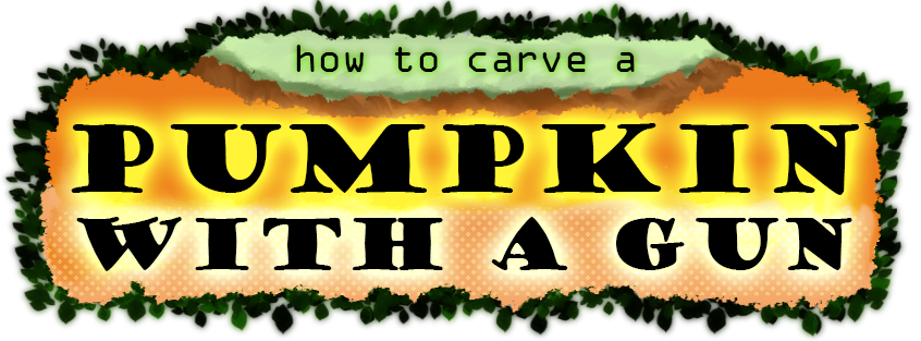 How To Carve A Pumpkin With a Gun