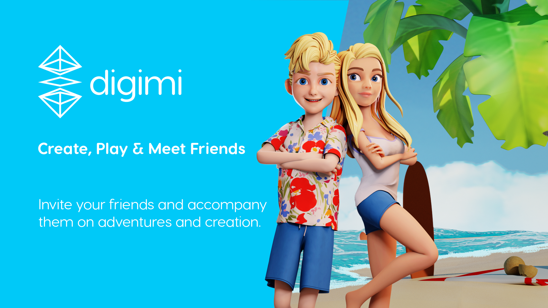 Digimi - Play & Meet friends