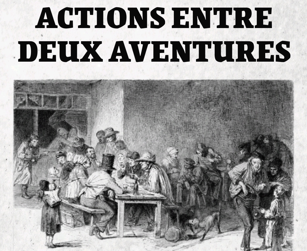 Cover image for Actions entre deux aventures