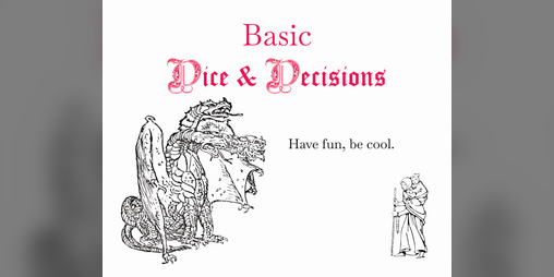 Cover image for Basic Dice and Decisions