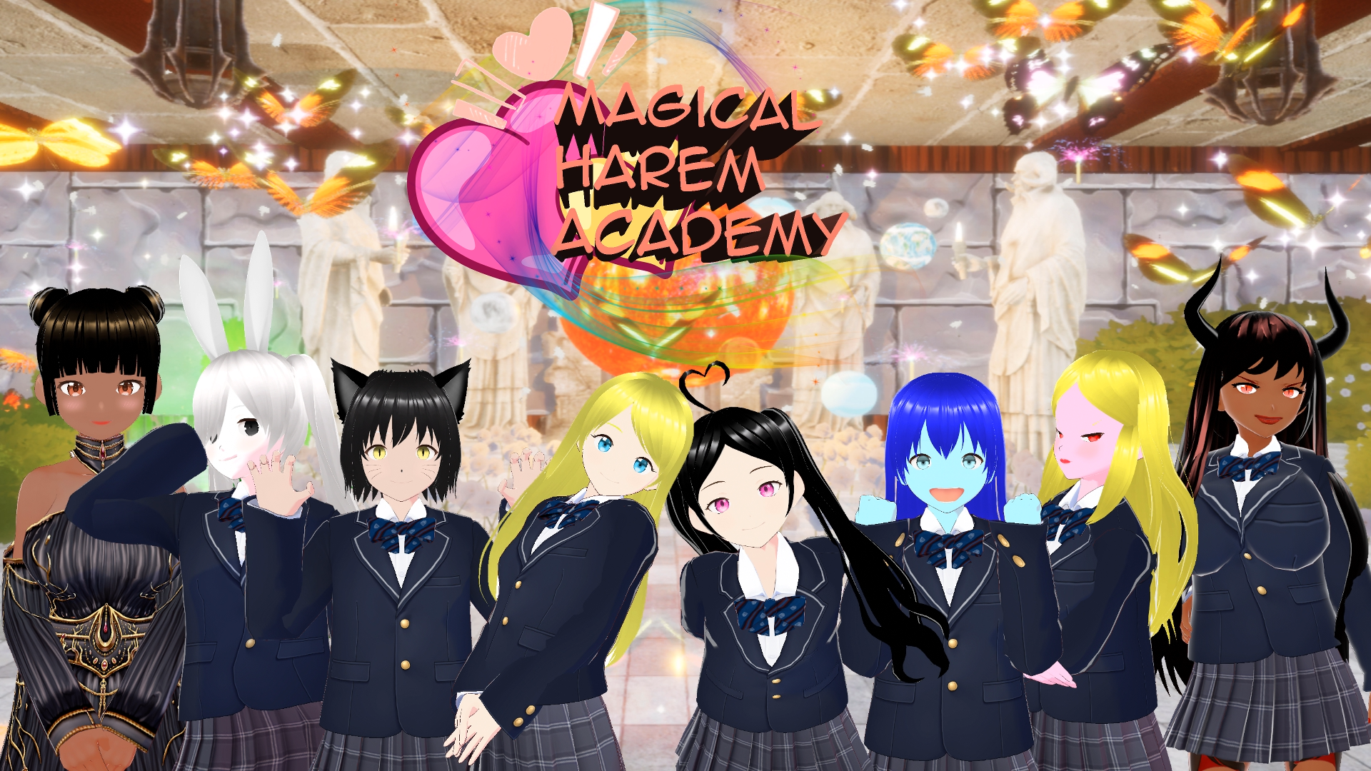 Cover image for Magical Harem Academy