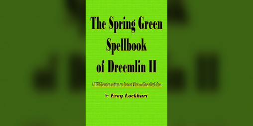Cover image for The Spring Green Spellbook of Dreemlin II