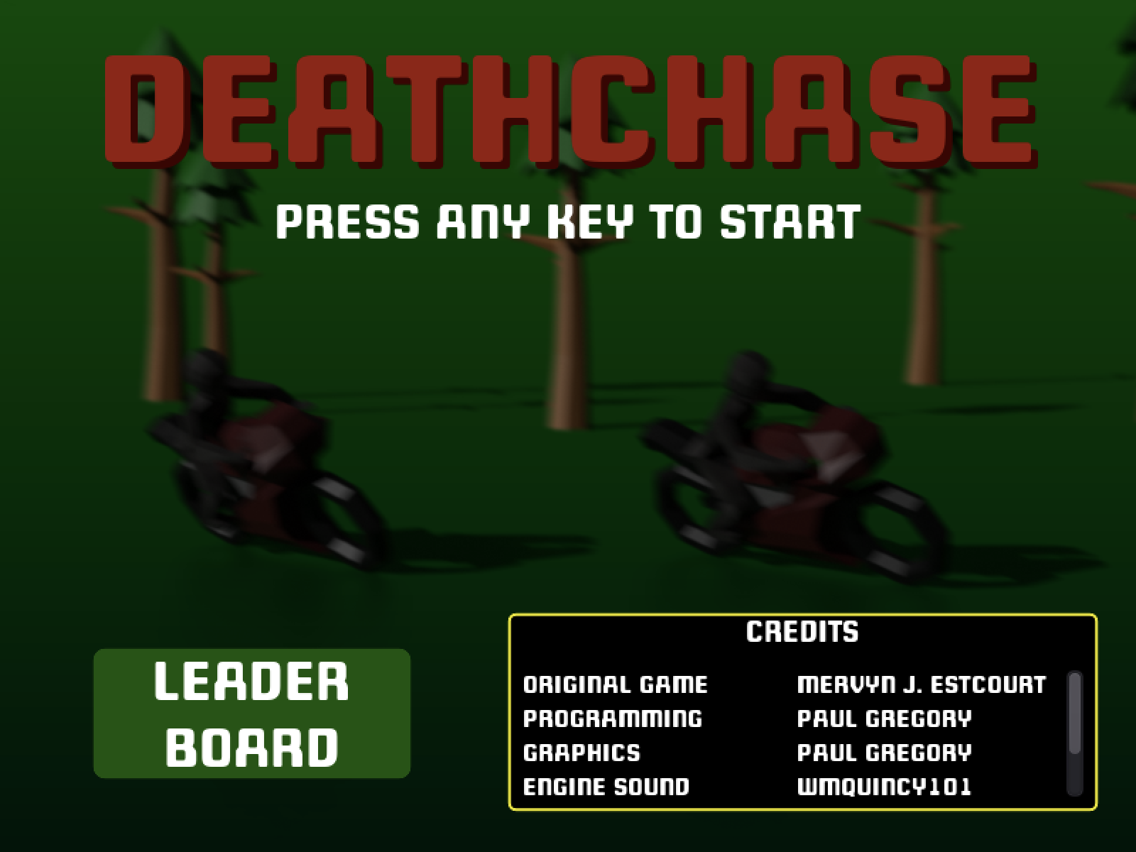 Cover image for Deathchase - Remake