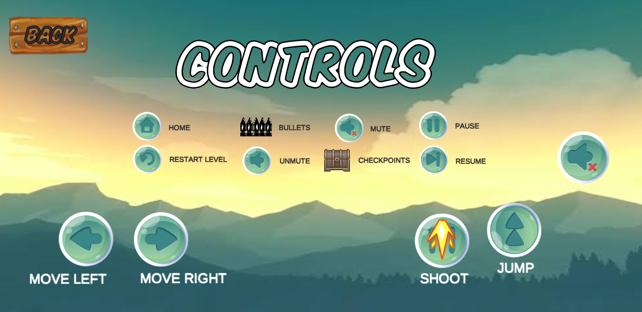 A Control system for the game