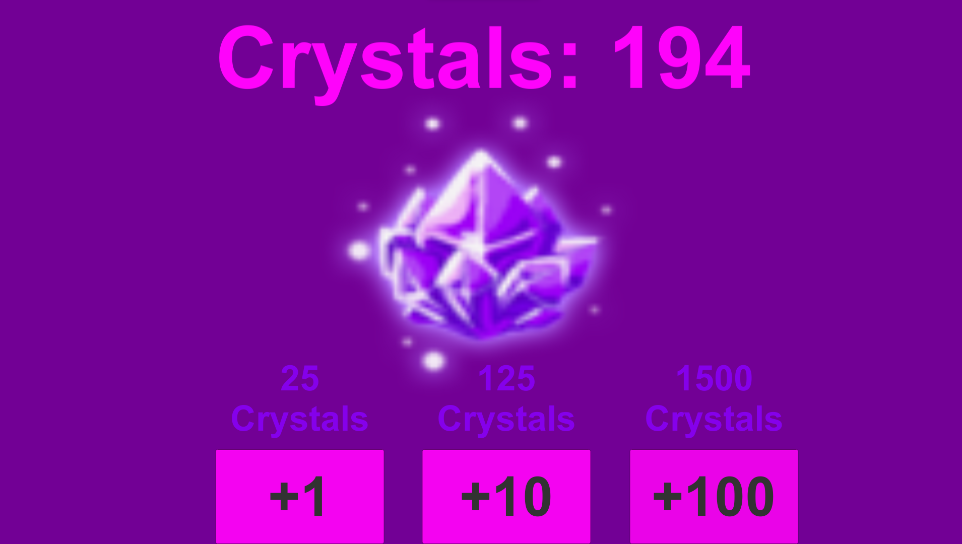 Crystal Clicker by Dareshift