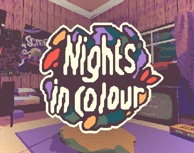 Cover image for Nights in Colour