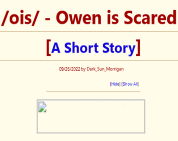 Owen is Scared cover
