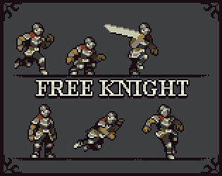 Fantasy Knight  - Melee Sword Attack for GDevelop
