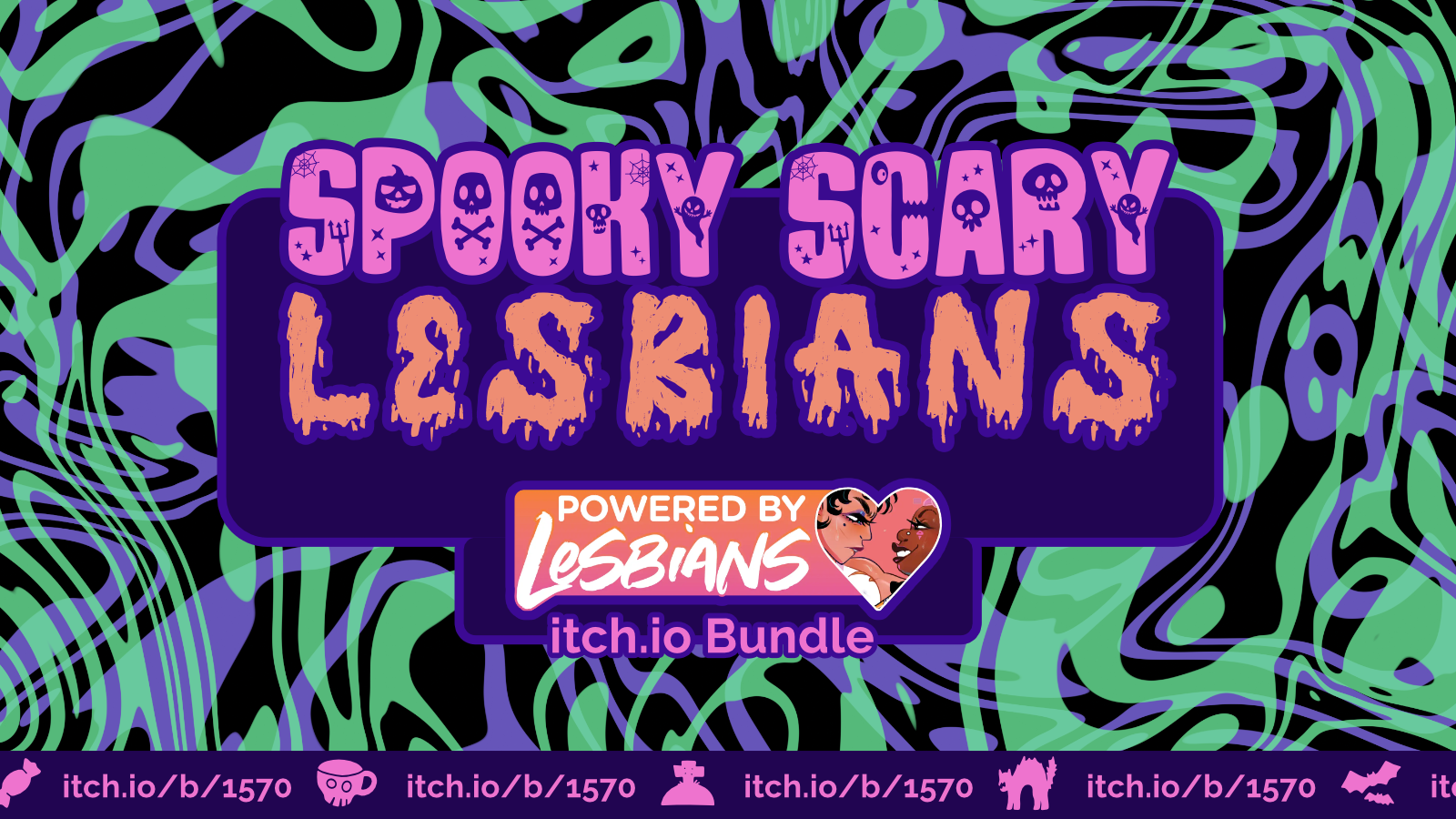 Spooky Scary Lesbians - Powered by Lesbians Bundle