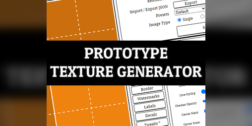 Cover image for Prototype Texture Generator