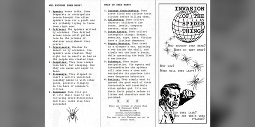 Cover image for Invasion of the Spider Things
