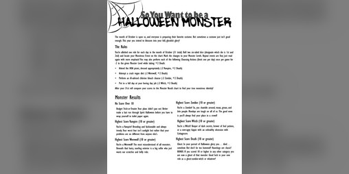 Cover image for So You Want to be a Halloween Monster!