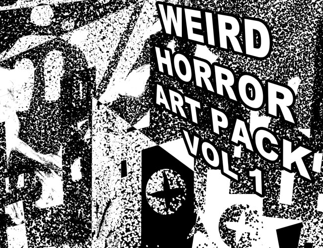 Weird Horror Art Pack 1 by Roque Romero