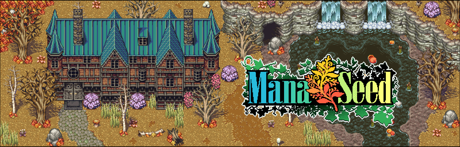 Pixel Art Tileset - Steampunk Manor