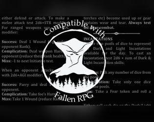 FALLEN: A Rules Summary  