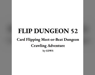 Flip Dungeon 52   - Card Flipping, Meet or Beat Dungeon Crawl Adventure 