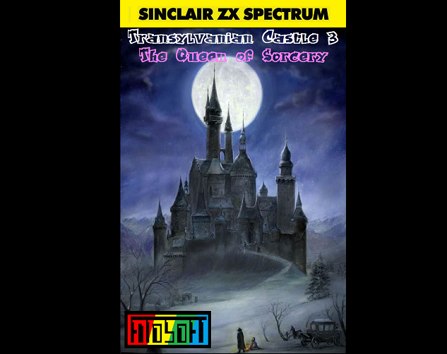 Cover image for Transylvanian Castle 3 - The Queen of Sorcery (ZX Spectrum)