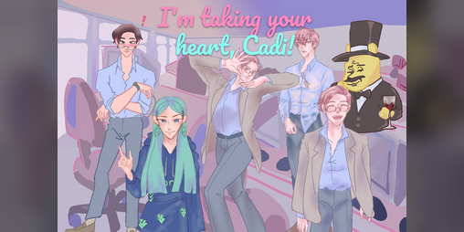 Cover image for I'm taking your heart, Cadi!
