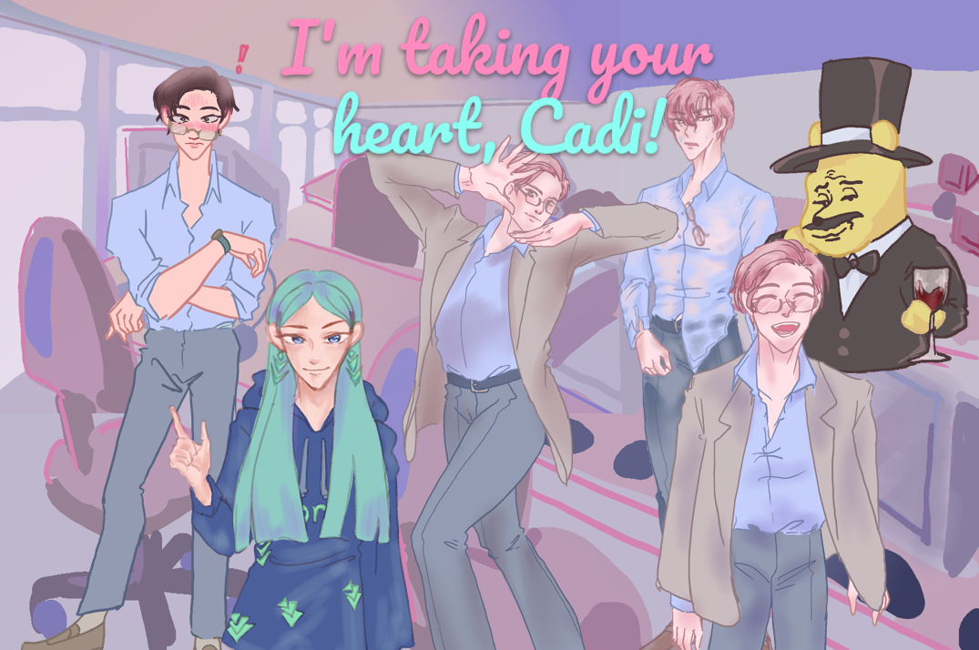 Cover image for I'm taking your heart, Cadi!