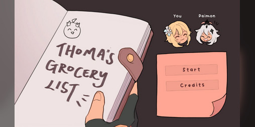 Cover image for Thoma's Grocery List