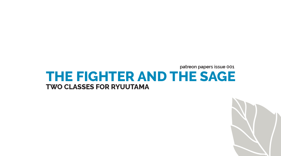 Cover image for Patreon Papers 001: The Fighter & The Sage