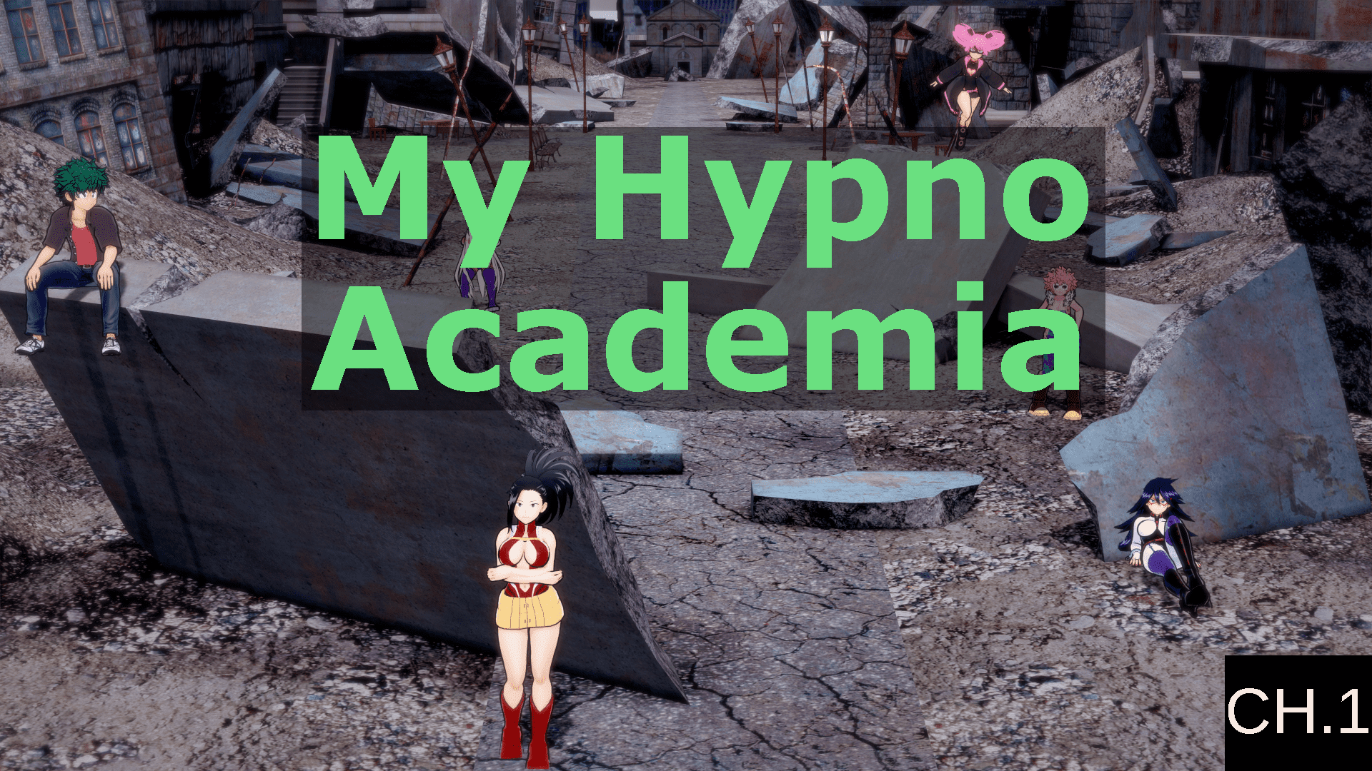 My Hypno Harem Academia CH.1 V1.0 by QQKun