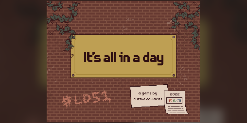 Cover image for It's all in a day