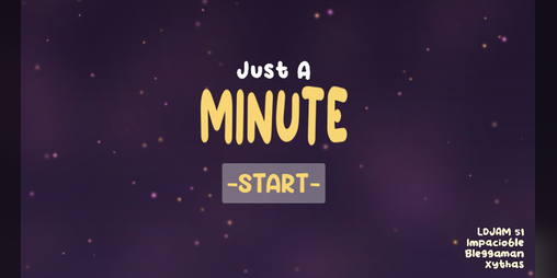 Cover image for Just a Minute