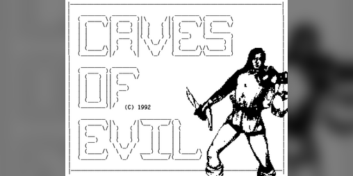 Cover image for CAVES OF EVIL (1992)
