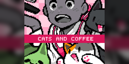 Cover image for CATS AND COFFEE
