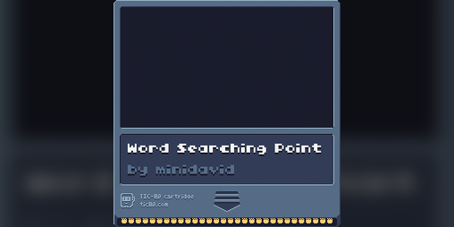 Cover image for Word Searching Whilst Pointing and Clicking: The Game