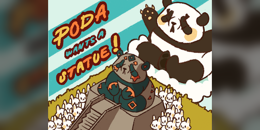 Cover image for Poda Wants a Statue
