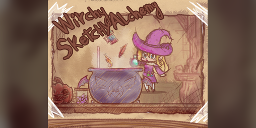 Cover image for Witchy Sketchy Alchemy