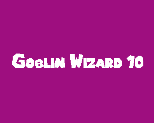 Goblin Wizard 10
