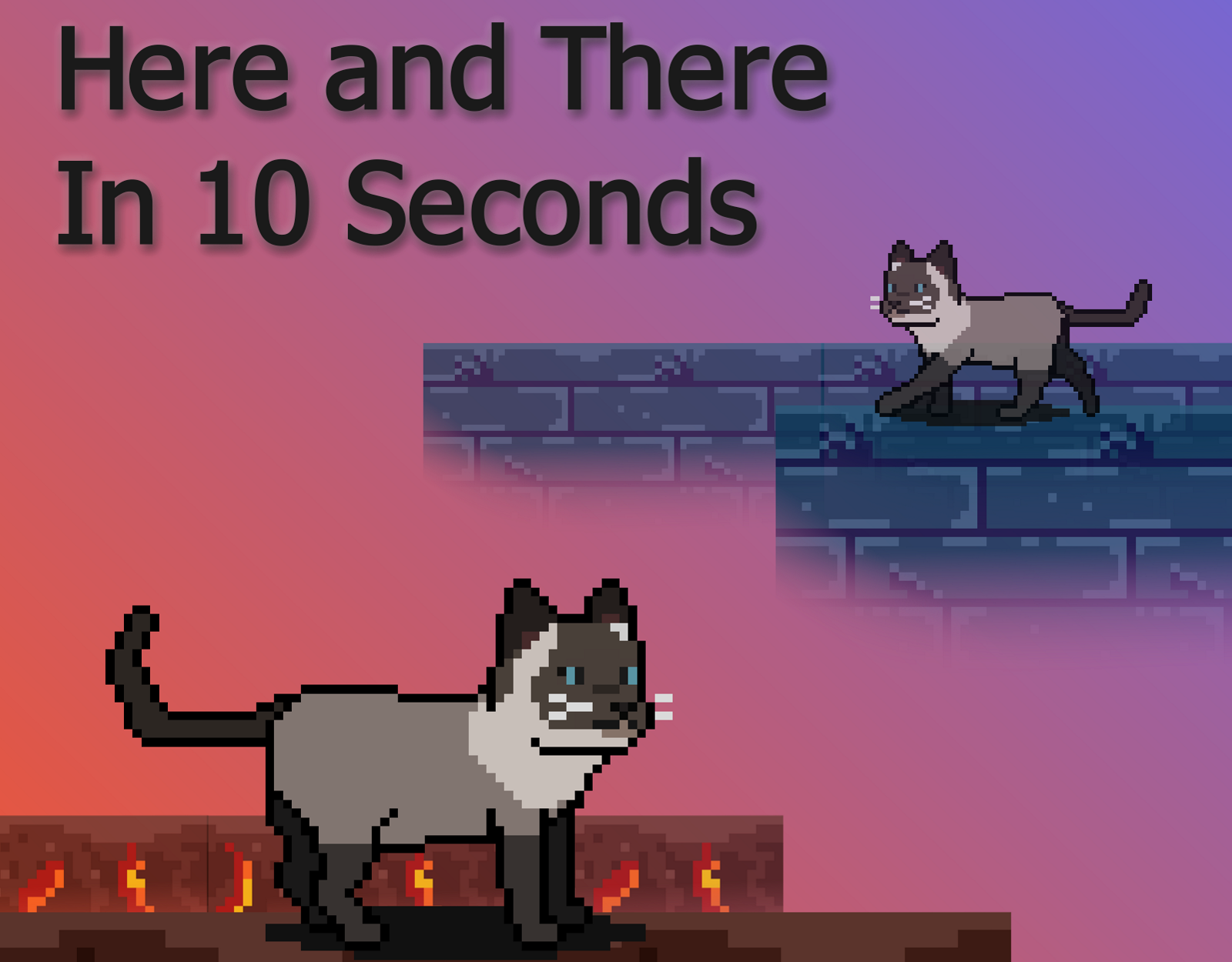 Here and There in 10 Seconds