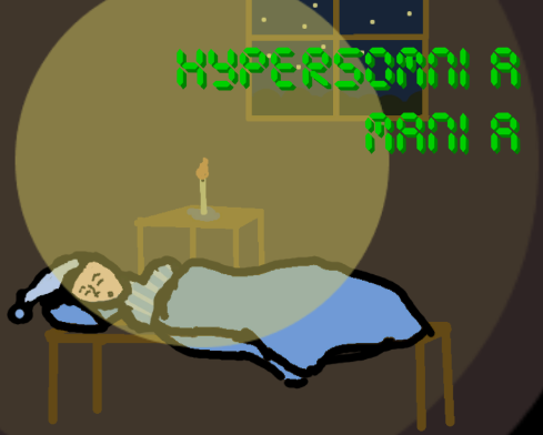 Cover image for Hypersomnia Mania