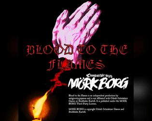 Blood to the Flames   - MÖRKTOBER2022 - Day 3 - Blood 