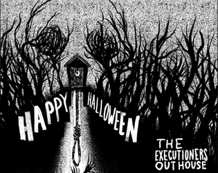 The Executioner's Outhouse   - A Halloween Greeting Card containing a putrid dungeon 