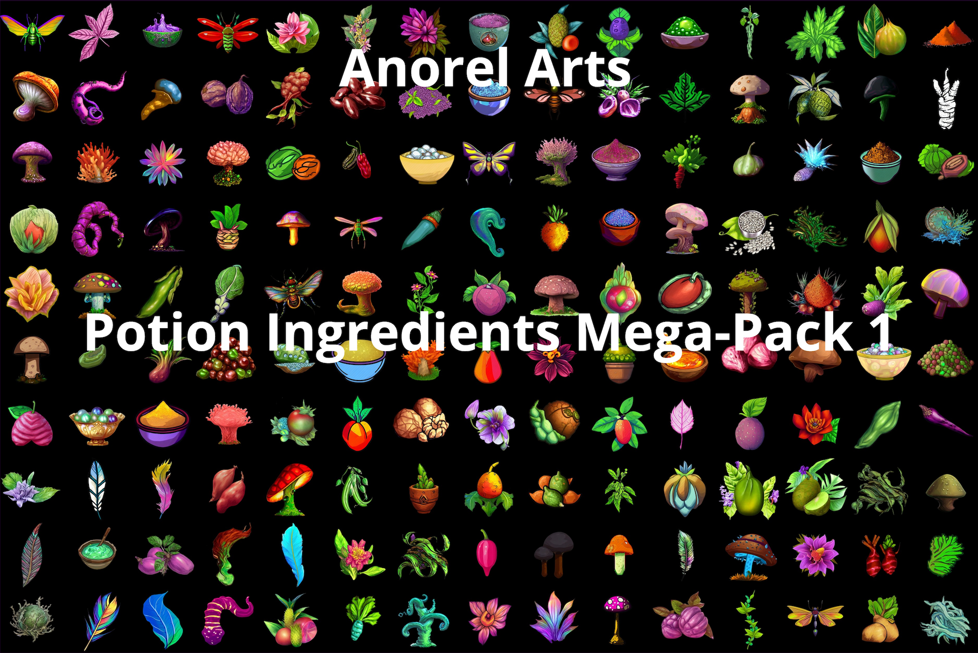 Potion Ingredients Mega-Pack 1