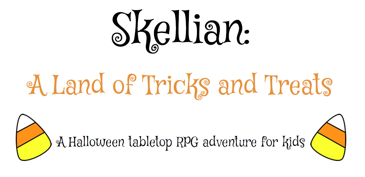 Skellian: A Land of Tricks and Treats, a Halloween TTRPG setting for kids