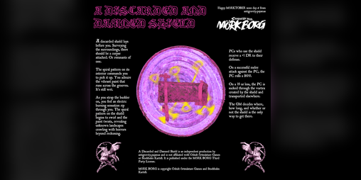 Cover image for A Discarded and Damned Shield