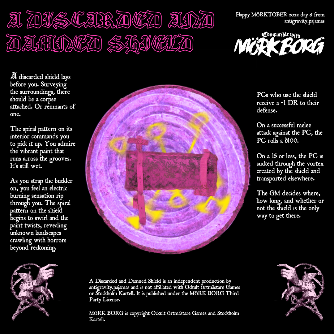 Cover image for A Discarded and Damned Shield