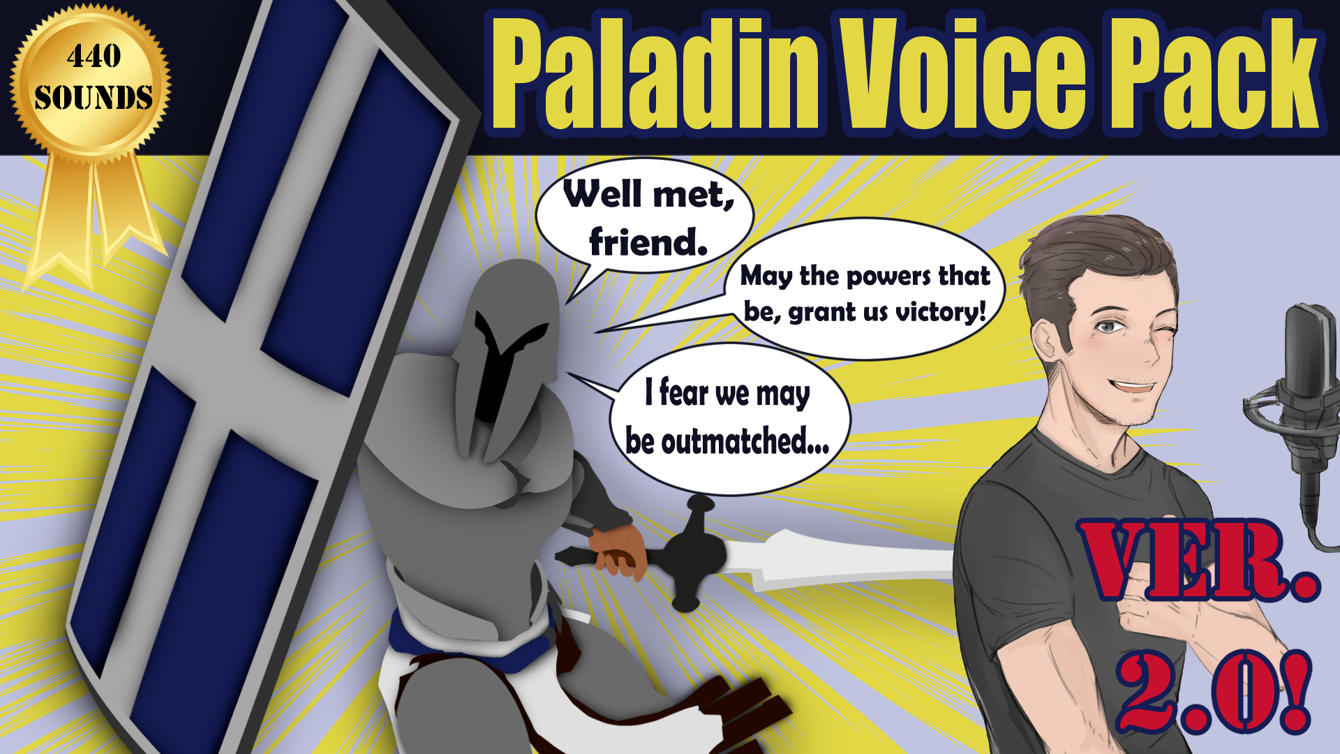Paladin/Knight Voice Pack